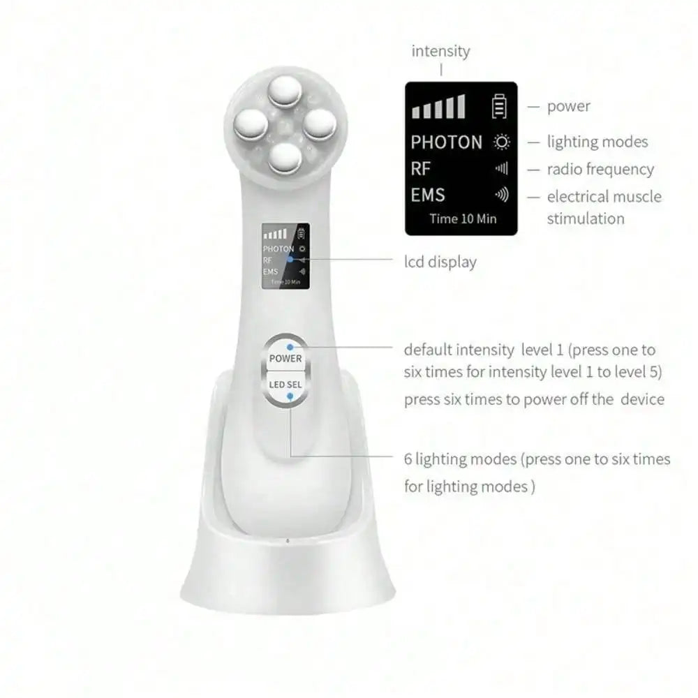 Mini LED Skin Rejuvenation Wand – Photon Face Care Device