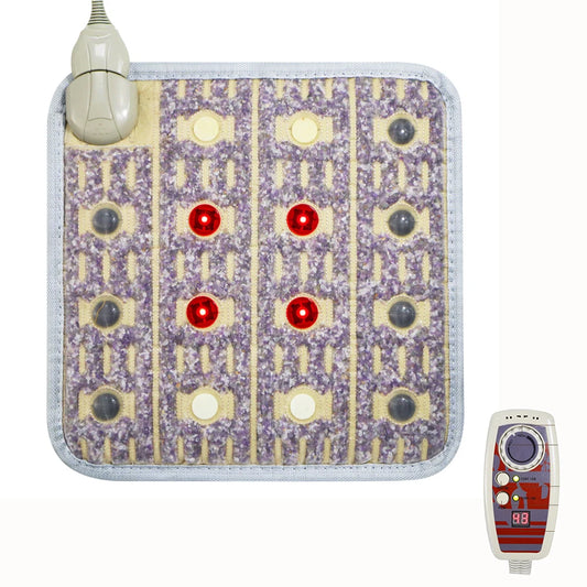 MagCellapy PEMF Jade Massage Cushion – Red Light & Hot Compress Therapy