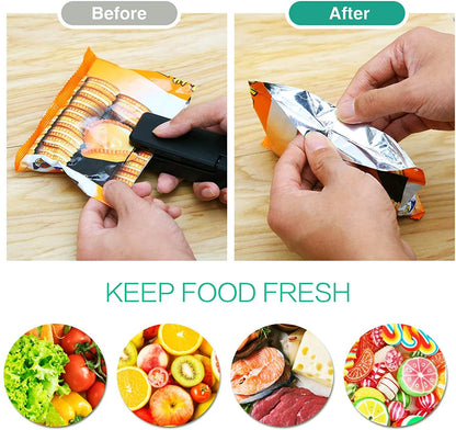 2-in-1 Rechargeable Mini Bag Heat Sealer & Cutter