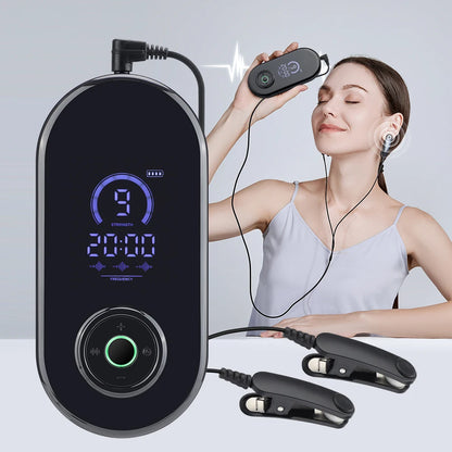 Hailicare CES Sleep Aid – Ear Clip & Handheld for Insomnia & Anxiety Relief