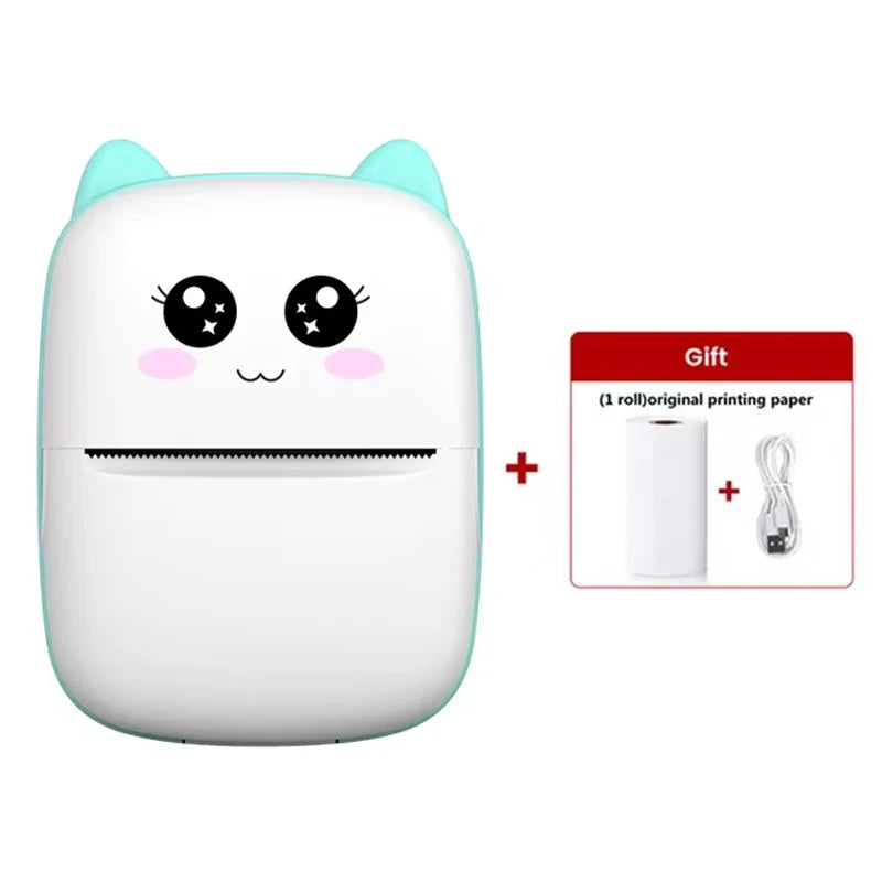 X6 Mini Bluetooth Thermal Printer – Portable Inkless Label & Sticker Printer