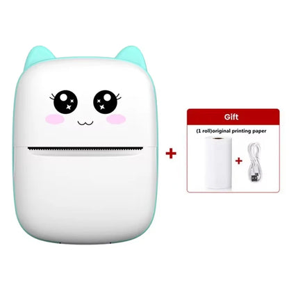X6 Mini Bluetooth Thermal Printer – Portable Inkless Label & Sticker Printer