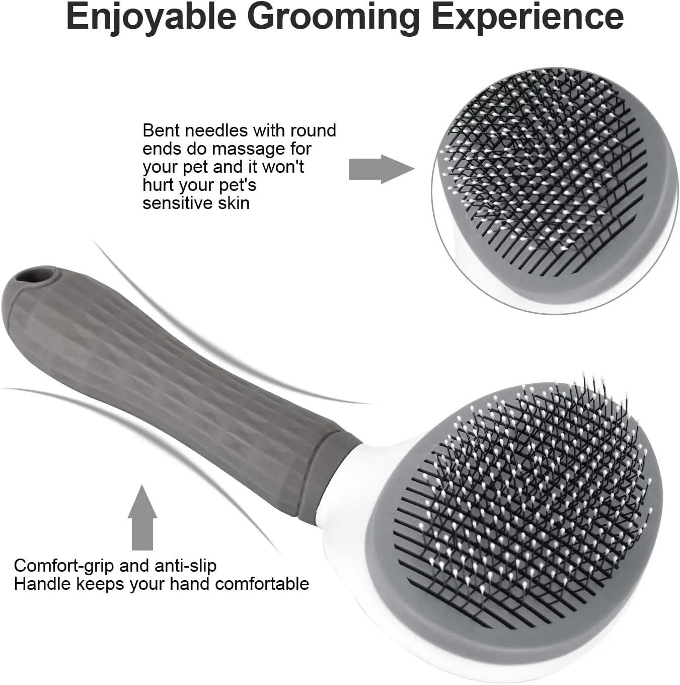 Pet Hair Remover Brush for Dogs & Cats Grooming