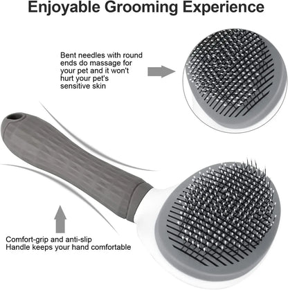 Pet Hair Remover Brush for Dogs & Cats Grooming