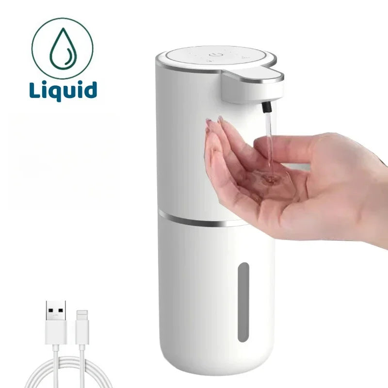 Automatic Touchless Soap Dispenser – USB Rechargeable Infrared Sensor