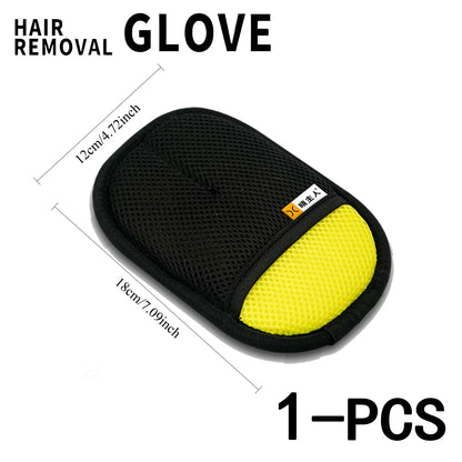 2-in-1 Electrostatic Pet Hair Removal Glove with Lint Roller