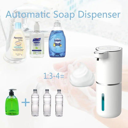 Automatic Touchless Soap Dispenser – USB Rechargeable Infrared Sensor