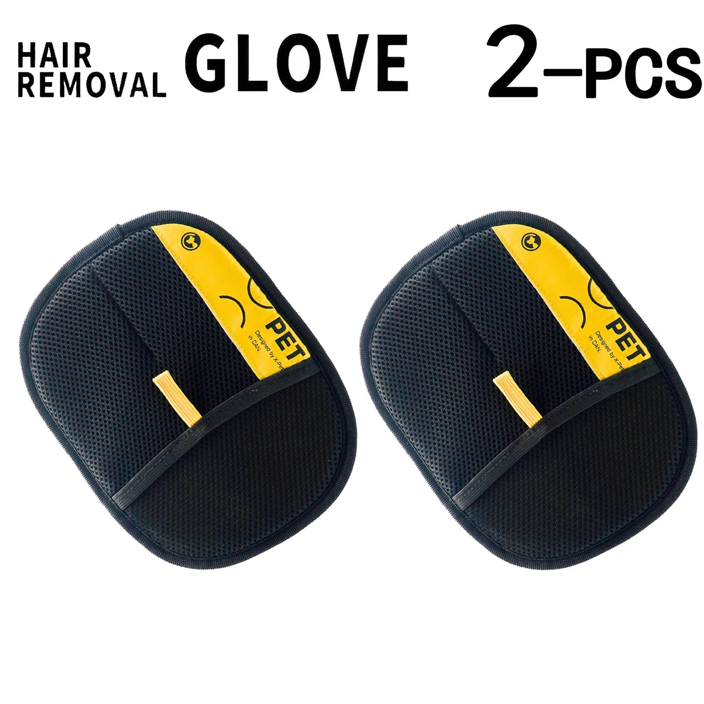 2-in-1 Electrostatic Pet Hair Removal Glove with Lint Roller