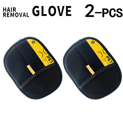 2-in-1 Electrostatic Pet Hair Removal Glove with Lint Roller