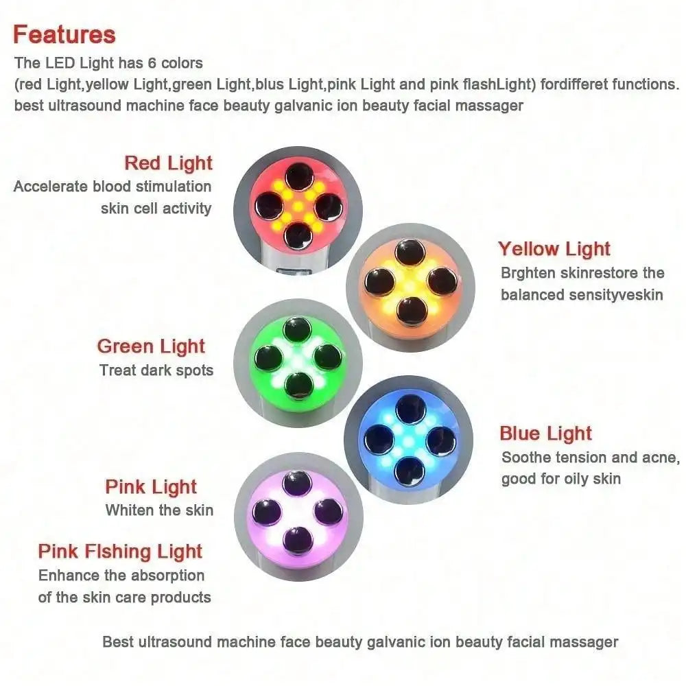 Mini LED Skin Rejuvenation Wand – Photon Face Care Device