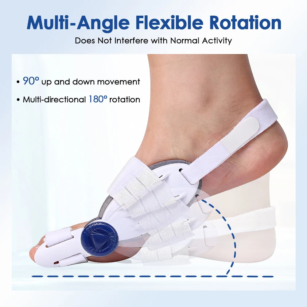 Adjustable Bunion Corrector with Cooling Pad – Orthopedic Toe Straightener