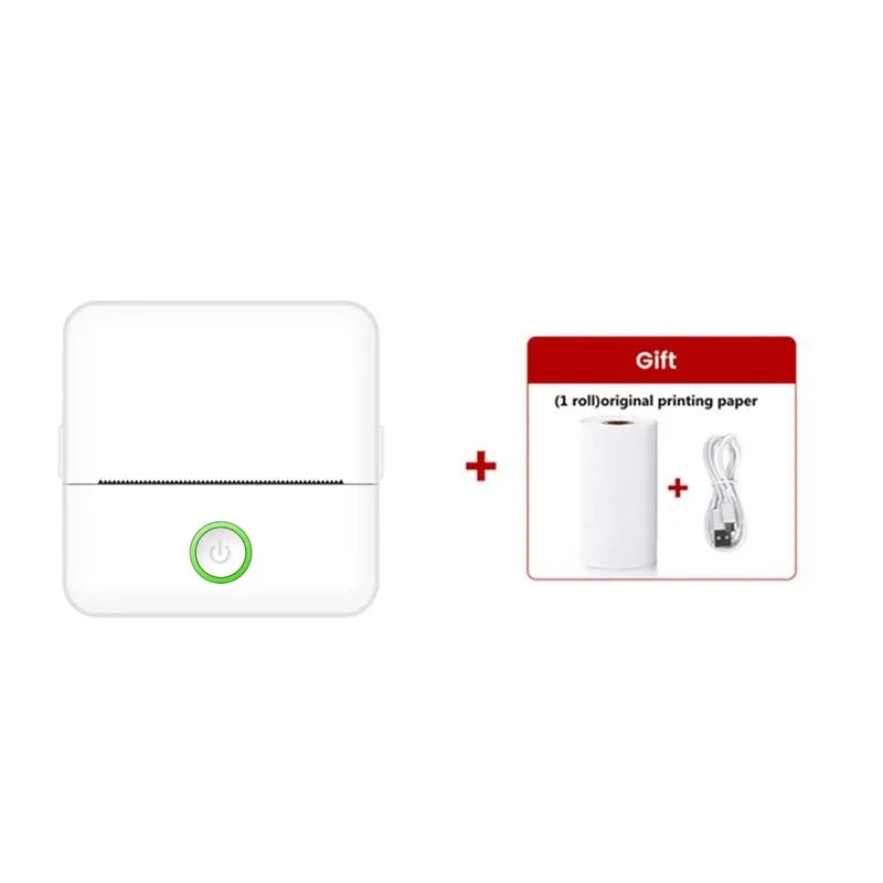 X6 Mini Bluetooth Thermal Printer – Portable Inkless Label & Sticker Printer