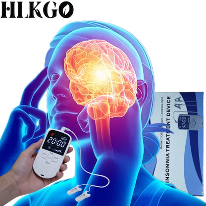 HLKGO CES Wearable Sleep & Anxiety Relief Device – Vagus Nerve Stimulator Ear Clip