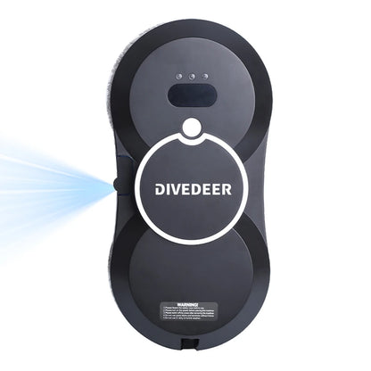 DIVEDEER Magnetic Window Cleaning Robot with Auto Water Spray