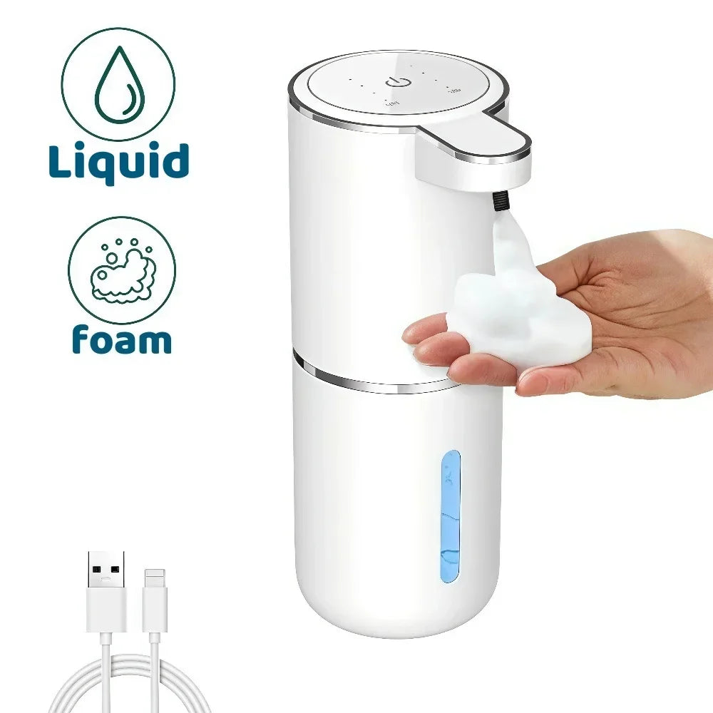 Automatic Touchless Soap Dispenser – USB Rechargeable Infrared Sensor