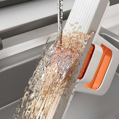 Foldable Mini Squeeze Sponge Mop for Home, Desk & Car Cleaning