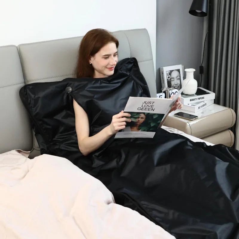 Foldable Infrared Sauna Blanket for Pain Relief & Detox