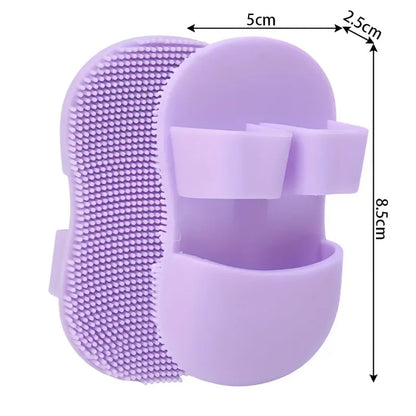Silicone Face Scrubber Brush with Finger Glove – Deep Pore Cleansing