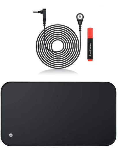 Earthing Grounding Mat – 30×60cm Desk Pad for Better Sleep, Circulation & Pain Relief