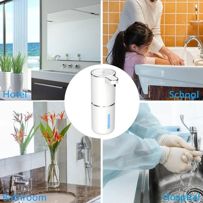 Automatic Touchless Soap Dispenser – USB Rechargeable Infrared Sensor