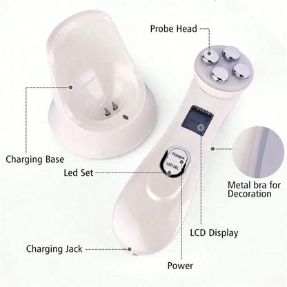 Mini LED Skin Rejuvenation Wand – Photon Face Care Device