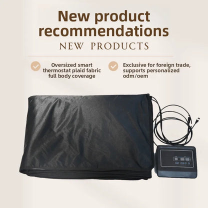 Foldable Infrared Sauna Blanket for Pain Relief & Detox