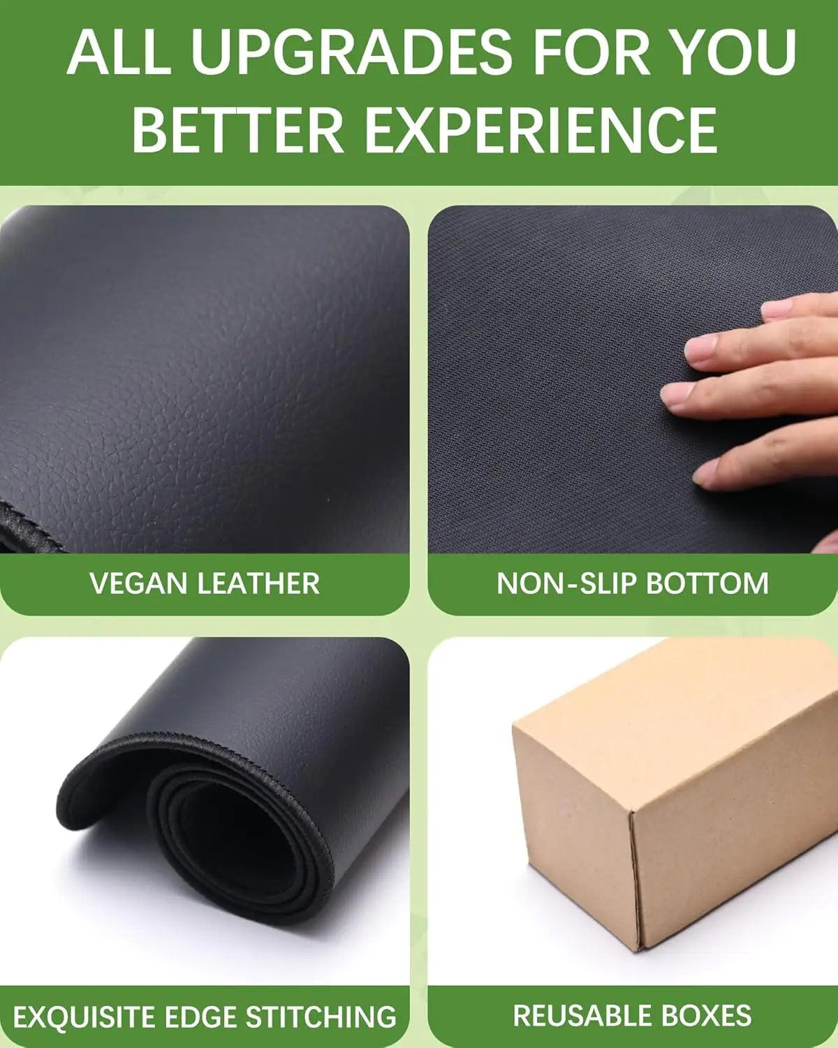 Earthing Grounding Mat – 30×60cm Desk Pad for Better Sleep, Circulation & Pain Relief