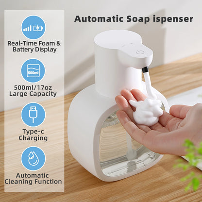 Wall-Mounted Automatic Foam Soap Dispenser 500ml