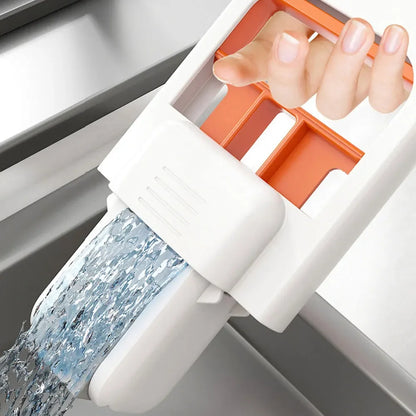 Foldable Mini Squeeze Sponge Mop for Home, Desk & Car Cleaning