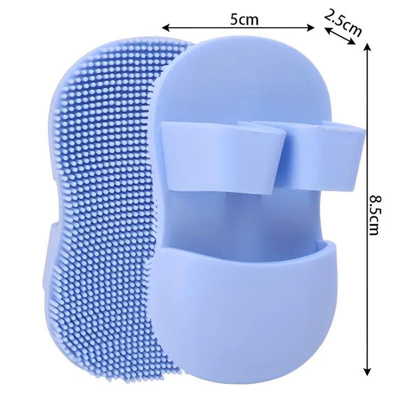 Silicone Face Scrubber Brush with Finger Glove – Deep Pore Cleansing