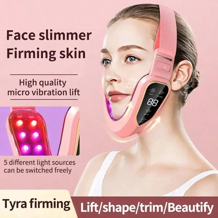 Electric V-Facial Beauty Massager with LCD Display