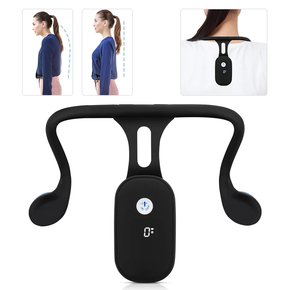QIUGUO Smart Posture Corrector – Real-Time Vibration Reminder for Adults & Kids