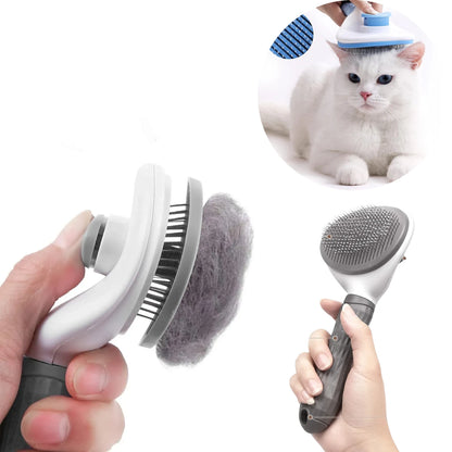Pet Hair Remover Brush for Dogs & Cats Grooming