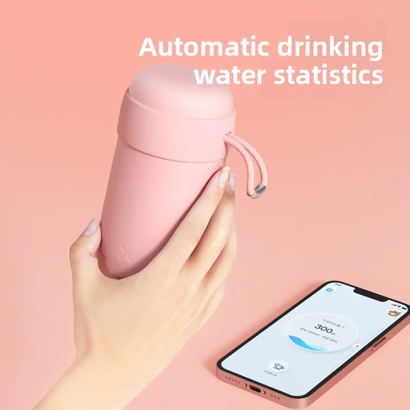 ZELU Smart Water Bottle with APP Hydration Tracker – Vacuum Insulated Stainless Steel