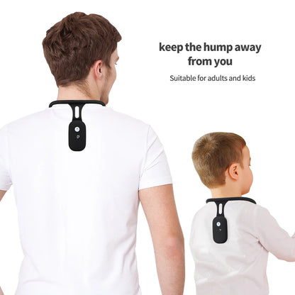 QIUGUO Smart Posture Corrector – Real-Time Vibration Reminder for Adults & Kids